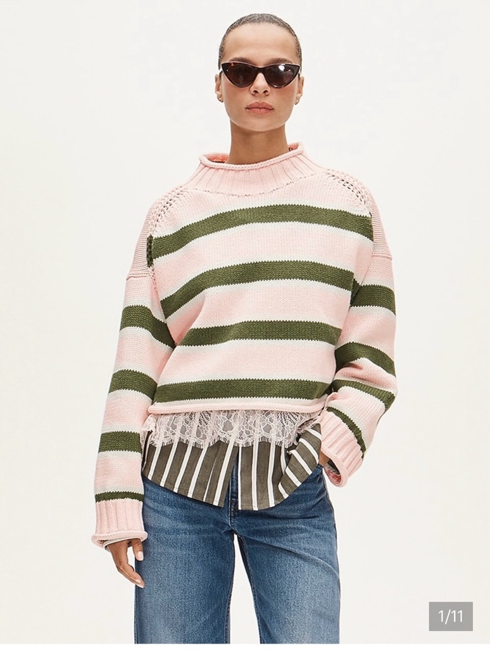 NWT J. Crew The Rollneck Sweater by Collina Strada